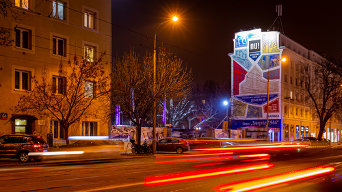 Antysmogowy mural powstał na warszawskiej Woli